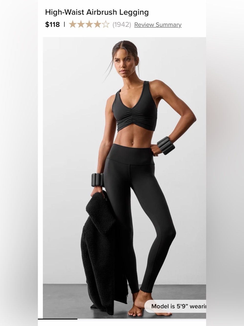 ALO Yoga High-Waist Legging in Black